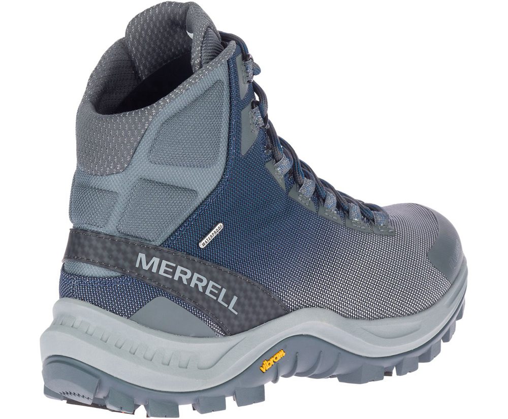 Kozaki Merrell Męskie Szare - Thermo Cross 2 Mid Waterproof - 842703-NFU